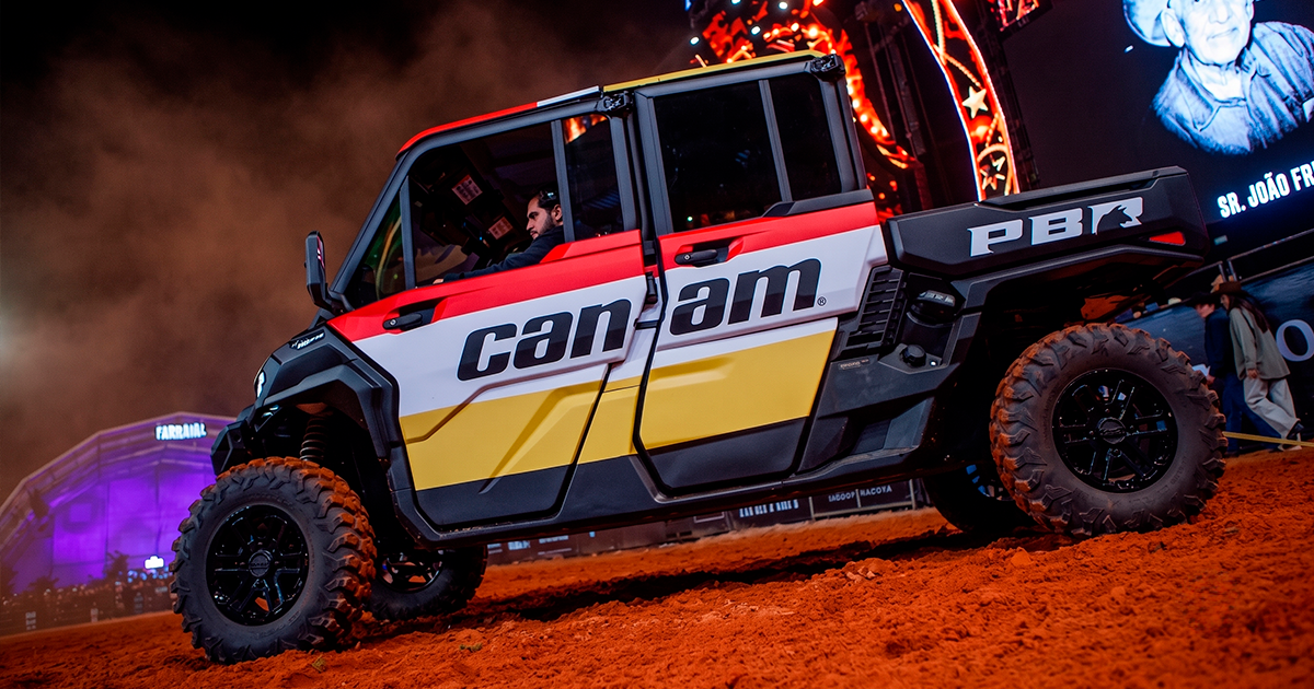 Can-Am e PBR anunciam parceria para a temporada 2026 do Campeonato Brasileiro de Montaria em Touros