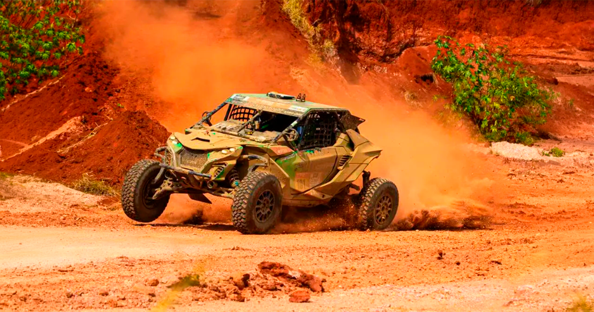 Can-Am Maverick R domina pódio dos UTVs no Sertões Series Paraná